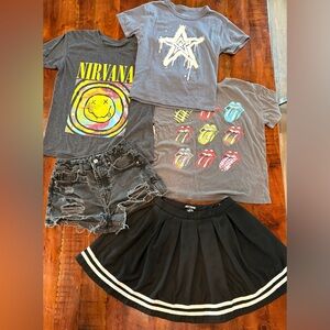 Teen grunge girls lot 11-13size